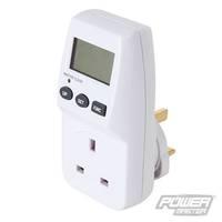 Uk 13a Mains Plug In Power Consumption Monitor