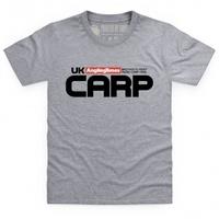 uk carp logo kids t shirt