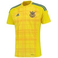 ukraine home shirt 2016 yellow