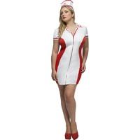 Uk 24-26 Ladies Fever Curves Nurse Costume