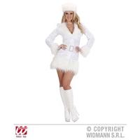 Uk 14-16 White Ladies Russian Costume