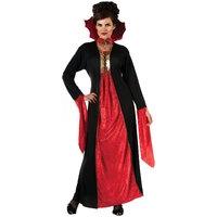 Uk 16 - 20 Adult\'s Gothic Vampiress Costume