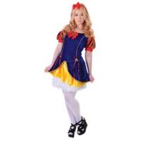 Uk 6-10 Teenage Girls Snow Beauty Costume