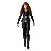 Uk 8-10 Ladies Black Widow Costume