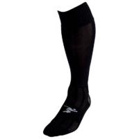 Uk 8-11 Black Children\'s Plain Pro Football Socks