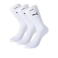 Uk 9-11 White Pack Of 3 Puma Sports Socks