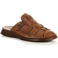 ukbut skrzane brzowe komfortowe 962 mens clogs shoes in brown