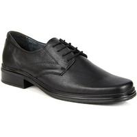 ukbut czarne skrzane komfortowe 869 mens casual shoes in black