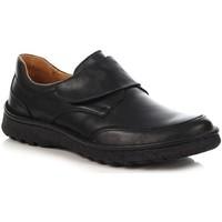 ?ukbut Czarne Skórzane NA Rzep 952 men\'s Loafers / Casual Shoes in multicolour