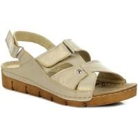 ukbut skrzane komfortowe skrzane 554 womens sandals in multicolour