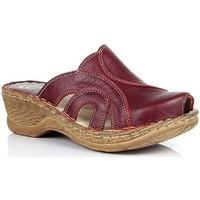 ukbut skrzane czerwone 650 womens clogs shoes in red