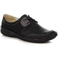?ukbut Czarne Skórzane Komfortowe 512 women\'s Shoes (Trainers) in black
