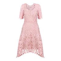 ukulele heidi blush pink dress