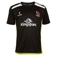 ulster rugby 201617 performance athletic fit tee youth blackelectric g ...