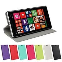 Ultrathin Solid Color Pattern PU Leather Full Body Case for Nokia Lumia 930 (Assorted Colors)