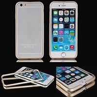 Ultra Slim Aluminum Alloy Bumper Frame Cover for iPhone 6 Case 4.7 inch (Assorted Colors)