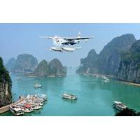 ultimate halong bay seaplane and overnight junk boat cruise