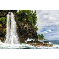 ultimate hawaii waterfalls combo dolphin boat tour