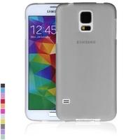 Ultra-thin PC Protective Back Case Cover Shell for Samsung Galaxy S5 i9600 Light Gray
