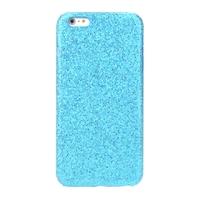 Ultrathin Lightweight Plastic Fashion Shell Case Protective Back Cover for iPhone 6 Plus Paillette Blue