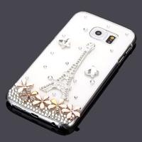 Ultrathin Lightweight Plastic Fashion Bling Bumper Shell Case Protective Back Cover for Samsung Galaxy S6