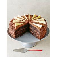 ultimate triple layer chocolate cake