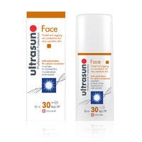 ultrasun tinted anti ageing sun cream for sensitive skin spf30 50ml