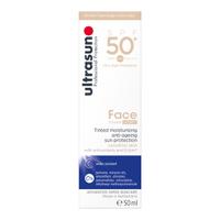 Ultrasun SPF50+ Tinted Face Sun Cream - Honey