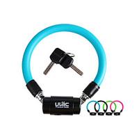 ULAC bicycle lock SD600R distinctions of bike lock wire / cable lock horseshoe ring lock coaster riding accessories