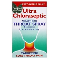 Ultra Chloraseptic Anaesthetic Throat Spray Menthol Flavour - 15ml