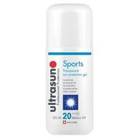 Ultrasun Sports Transparent Sun Protection Gel SPF20 125ml