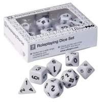 Ultra Pro Dice - Roleplaying Dice Set - White