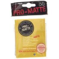 Ultra Pro SLEEVES Pro-Matte Yellow Card Game