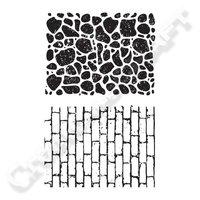 Ultimate Crafts Background Textures Stamps - Bricks and Paving 373216