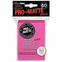 Ultra Pro Matte Small Bright Pink 60 Sleeves DPD - 10 Packs