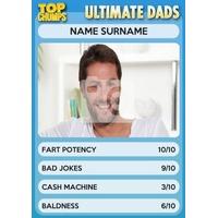 ultimate dads top chumps card