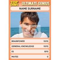 Ultimate Genius | Top Chumps Card