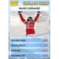 Ultimate Skiers | Top Chumps Card