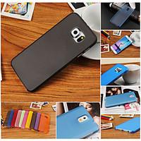 Ultrathin 0.3mm Colorful Scrub PP Case for Samsung Galaxy S3/S4/S5/S6/S6 Edge/S6 Edge Plus (Assorted Color)