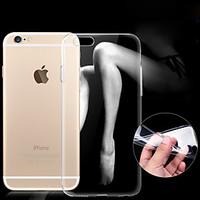Ultra-thin 0.3mm Transparent TPU Soft Case for iPhone6/6S (Assorted Colors)