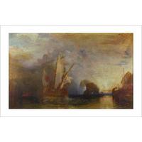 ulysses deriding polyphemus homers odyssey by joseph turner