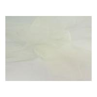 Ultra Stiff Net Fabric Ivory