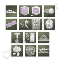 ultimate crafts rambling rose die collection contains 12 die sets 3881 ...