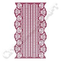 Ultimate Crafts Magnolia Lane Collection 5x7 Embossing Folder - Magnolia Lace 356902