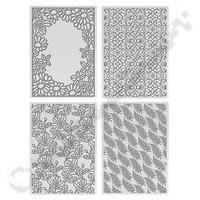 Ultimate Crafts L\'aquarelle Embossing Folder Bundle 400407