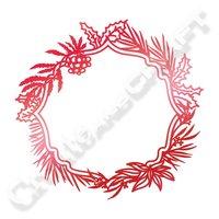 Ultimate Crafts Let Every Day Be Christmas - Wild Wreath Frame Hot Foil Stamp 407379