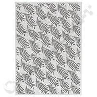 ultimate crafts laquarelle embossing folder 5x7 drifting fronds 400382