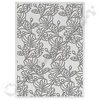 ultimate crafts laquarelle embossing folder 5x7 watercolour blooms 400 ...