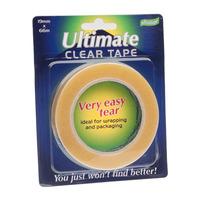 Ultimate 19mm X 66m Very Easytear Clear Tape