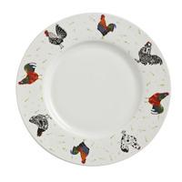 ulster weavers rooster dinner plate